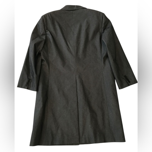 BURBERRY***Men’s Grey Long Jacket Blazer US 40***EUC $2850 - Picture 7 of 11